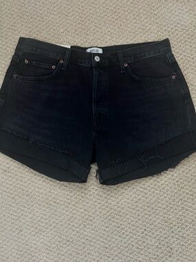 NWT Agolde Parker Long Short with Cuff, size 32